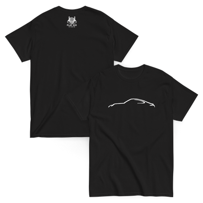 Porsche 991 silhouet unisex classic tee