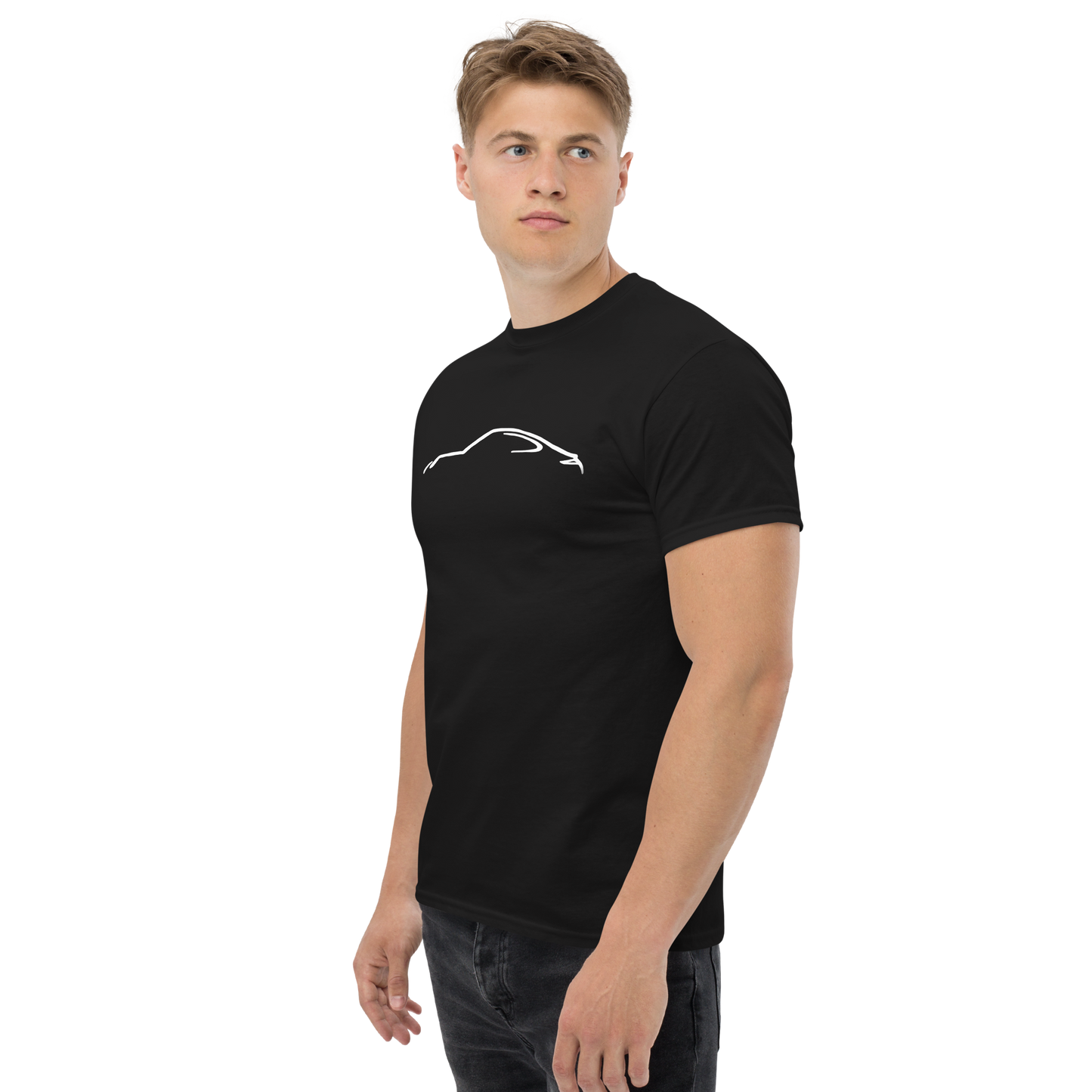 Porsche 991 silhouet unisex classic tee